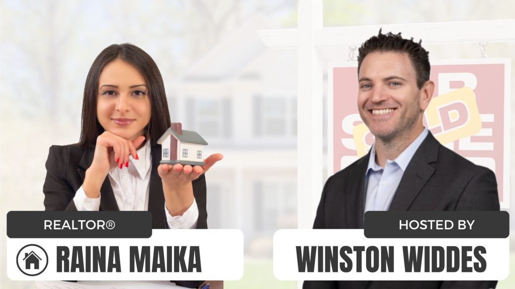 Agent Raina Maika on left, host Winston Widdes on right