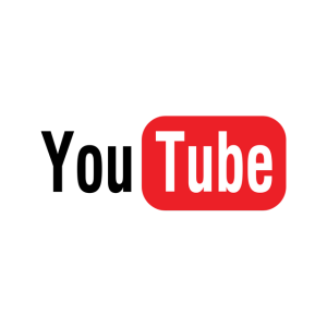 YouTube logo transparent 300x300